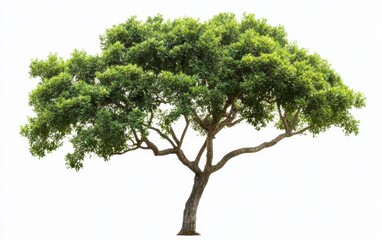 tree isolated stock photo on white background 