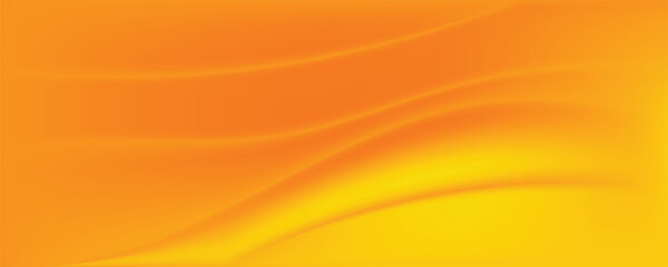Abstract orange background with overlapping wavy lines.
