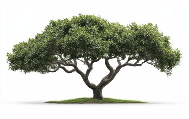 Obraz premium tree isolated stock photo on white background 