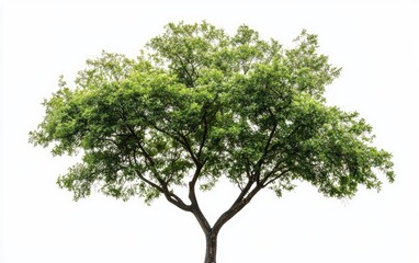 Obraz premium tree isolated stock photo on white background 