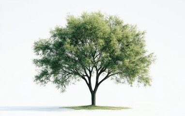 Obraz premium tree isolated stock photo on white background 