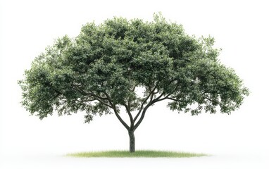 Obraz premium tree isolated stock photo on white background 