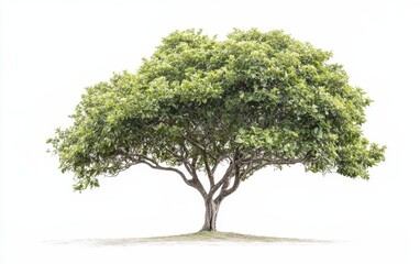 Obraz premium tree isolated stock photo on white background 