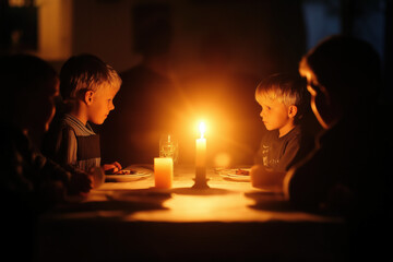 Family Game At Night