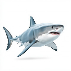 Great White Shark Isolated