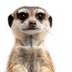 Fototapeta premium Meerkat Isolated