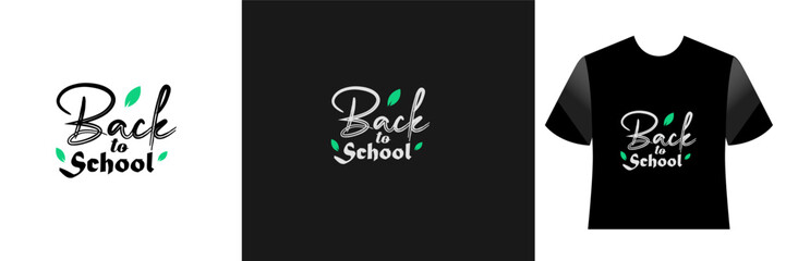 Back to school t shirt design, printable vector illustration t-shirt and apparel trendy design print, vector illustration.