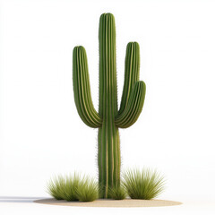 Saguaro Cactus Isolated