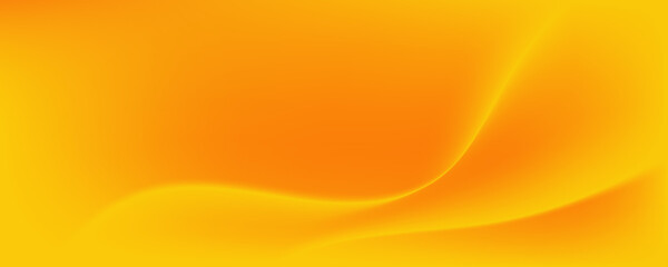 Abstract orange background with overlapping wavy lines.