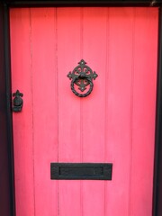 Front door to a house in England