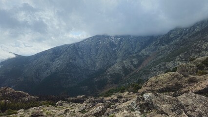 landscape in the mountains