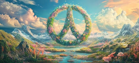 Peace (World) Background Concept 
