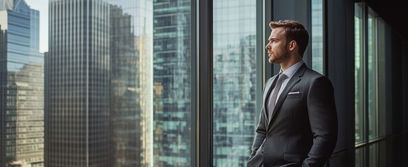 The Businessman by the Window