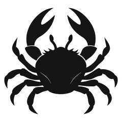 blue crab isolated on white