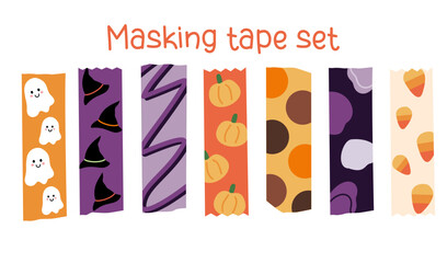 Halloween autumn pumpkin masking tape