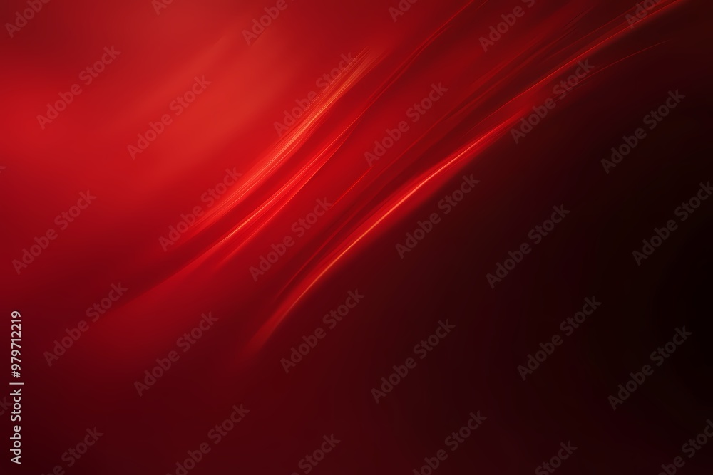 Poster abstract red background with lines