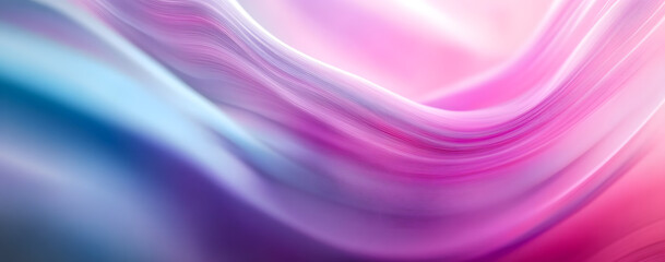 Obraz premium an image of blurry flowing, blurred lines in purple,