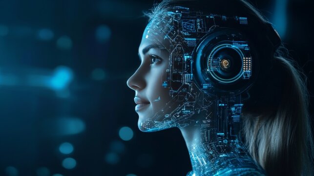 A business leader discussing the benefits of AI-powered voice commerce, showcasing increased convenience and improved sales conversions.