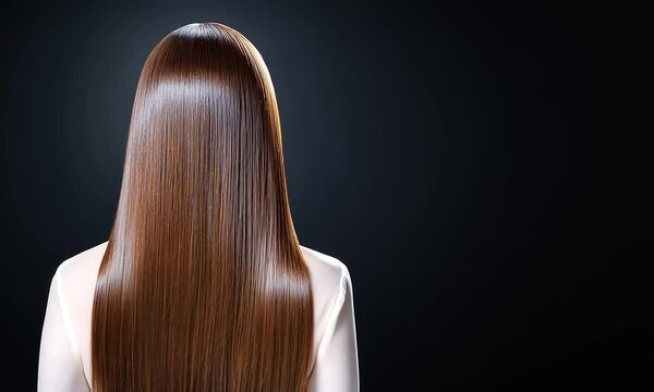This tutorial showcases effective techniques for achieving shiny, smooth hair, emphasizing tips that work for all hair types and promoting an impressive look