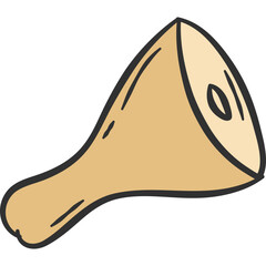 Fast Food Doodle Color