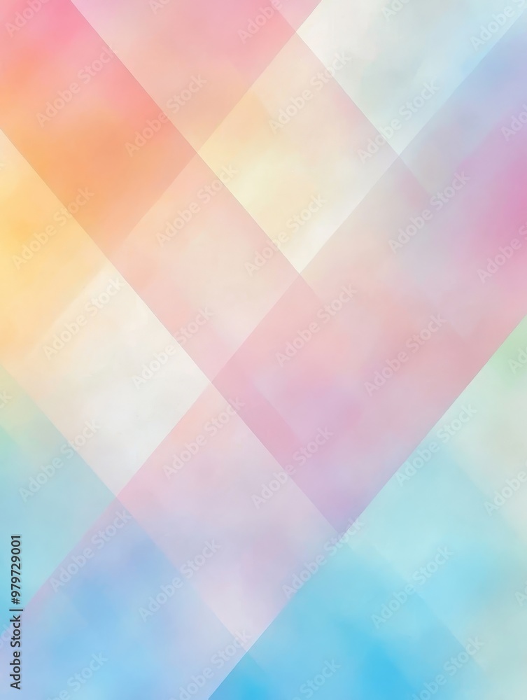 Poster a beautiful abstract background featuring a vibrant gradient of colors with geometric overlays. the 