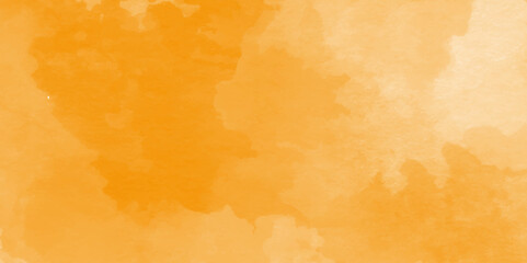 Obraz premium Abstract orange and yellow watercolor background,Abstract yellow watercolor background texture,Orange abstract background for design. yellow watercolor background,