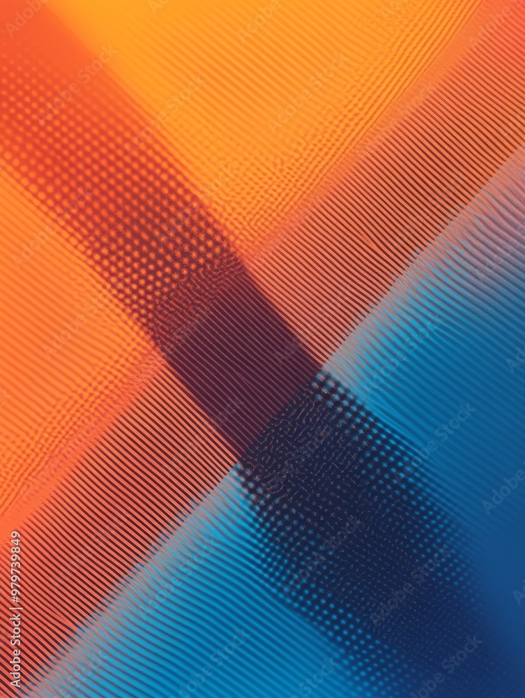 Poster a vibrant gradient background with diagonal lines and a dotted texture, evoking concepts of energy, 