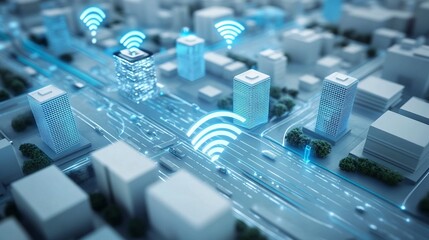 Smart City Wifi Lan Networks 