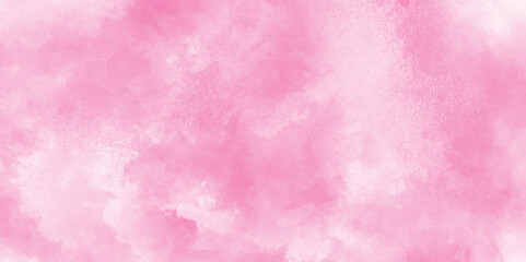 White smoky watercolor painting on old paper texture, Pink rose tone abstract texture with cloudy stains, Stain artistic hand painted texture of pink, pastel hand painted watercolor of pink texture.