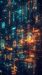 Obraz premium The Smart Grid, Smart Cities and IoT Integration