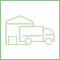 Warehouse Icon Deign