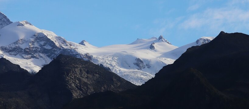 massif du mont Rose, Italie