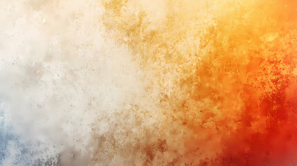 Fototapeta premium Vintage grainy texture with warm to cool gradient. Warm Colors. Illustration