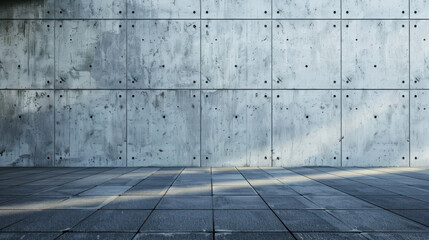 The Concrete Wall and Floor