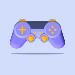 3D joystick gamepad for game console