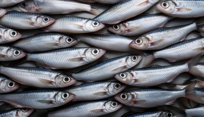Obraz premium pilchards repeated pattern