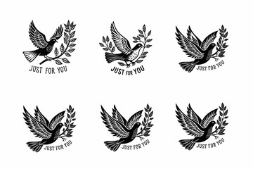 wings set vector