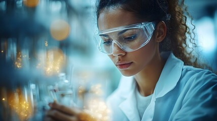 Scientific research scene