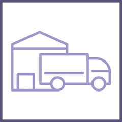 Warehouse Icon Deign