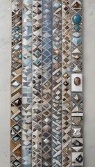 Fototapeta premium amazing Assorted colorful gemstones and minerals