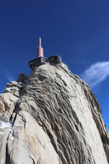 Mont Blanc massif Saint-Gervais-Les-Bains France Aiguille du Midi