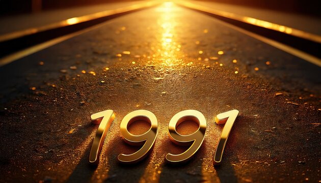 Golden Numbers on Railway Tracks in 1991