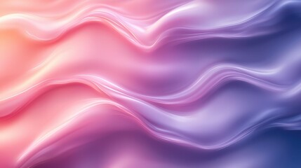 Obraz premium A captivating abstract background featuring soft waves of pink and purple, evoking tranquility and creativity.