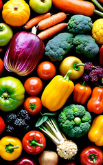 vegetables and fruits
