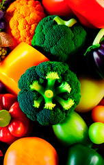 vegetables on a plate