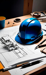 Home design and construction helmet