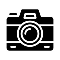 photography glyph icon