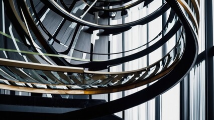 Captivating brushstrokes and vibrant colors come together to create a visually stunning abstract piece