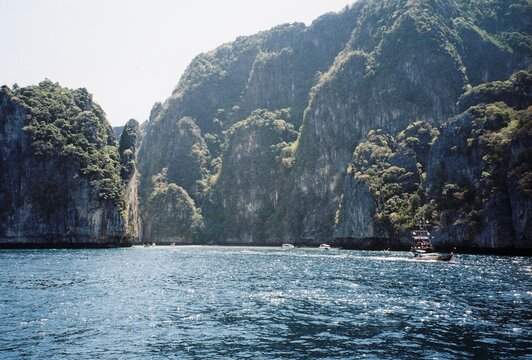 Leika Film camera: Maya beach, Thailand