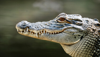 Fototapeta premium Close-Up of a Crocodile